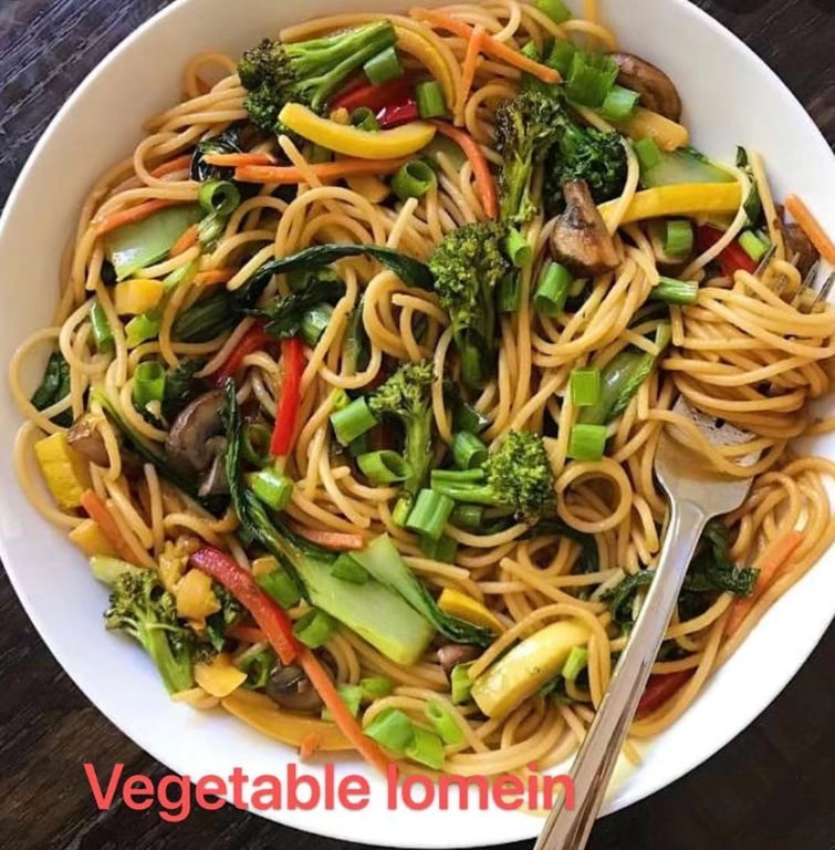 1. Vegetable Lo Mein Image