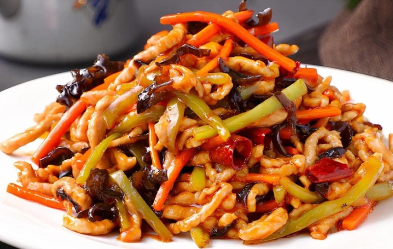 Traditional Shredded Pork w. Garlic Sauce