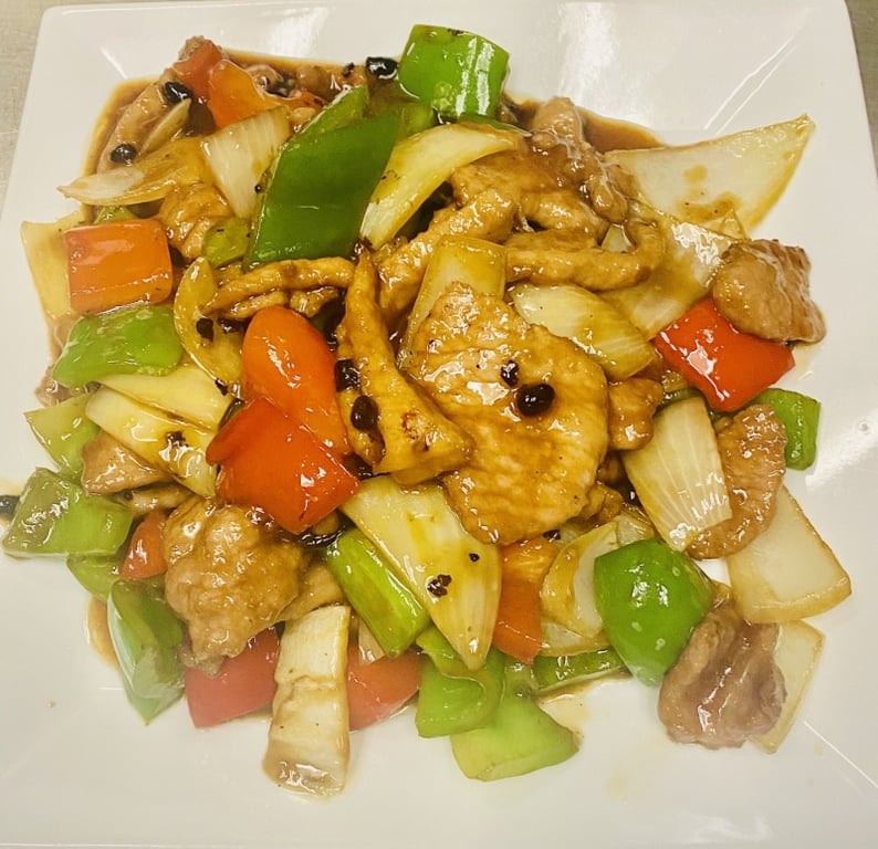 Pork w/ Black Bean Sauce