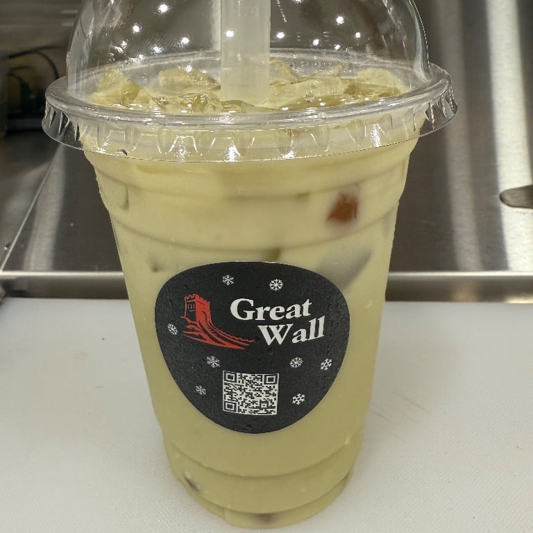 Matcha Crystal Boba Tea