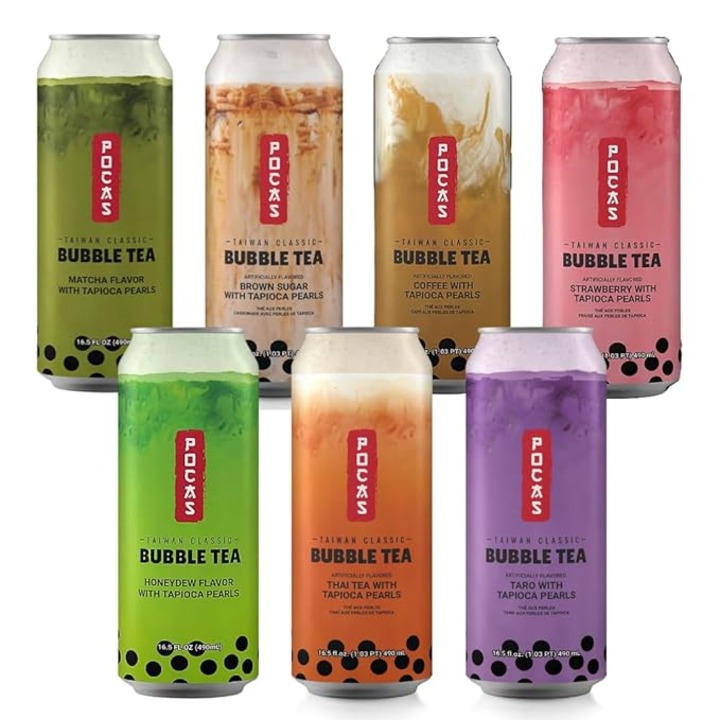 Bubble Tea with Tapioca Pearls