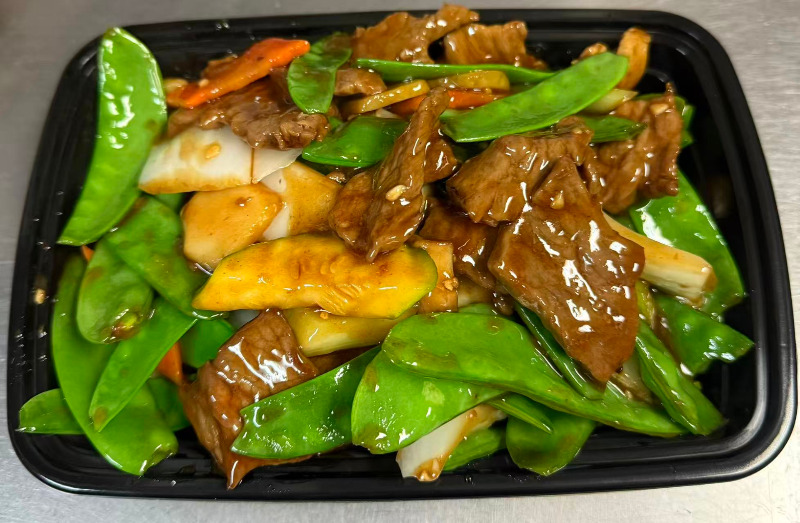 144. 豌豆牛 Beef with Peapods