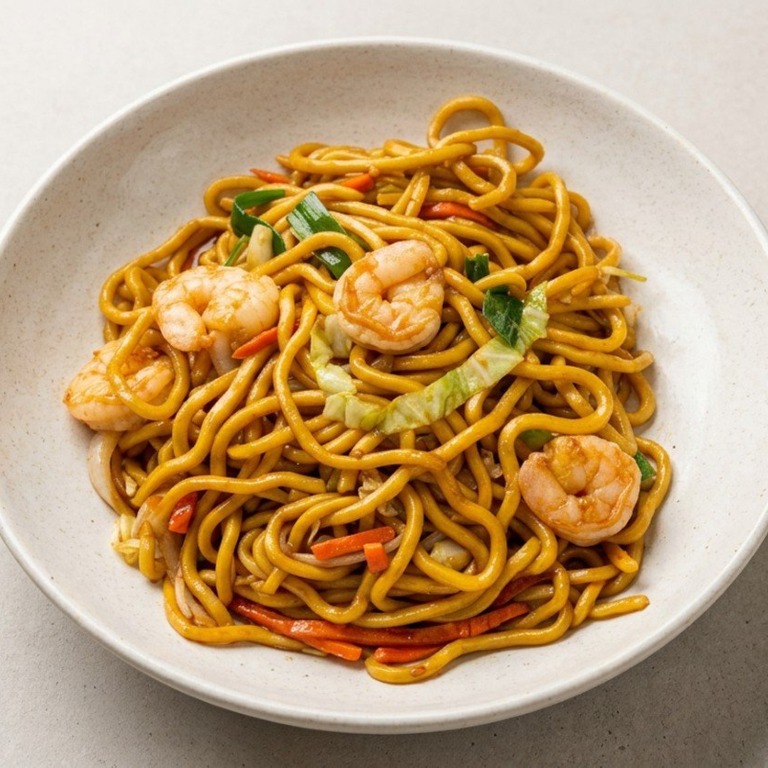 Shrimp Chow Mein 虾炒面
