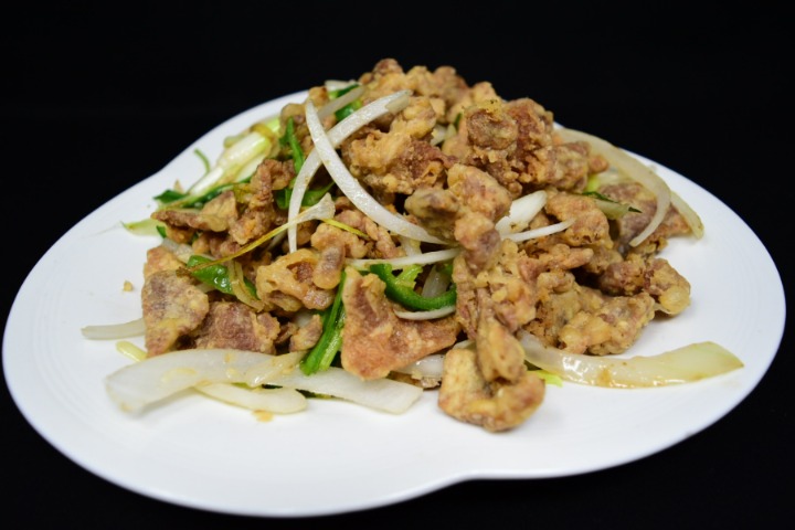 137. Salty Pepper Pork