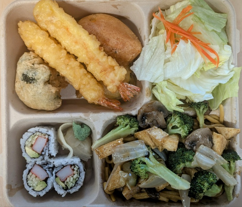 Vege & Tofu Teriyaki Deluxe Bento
