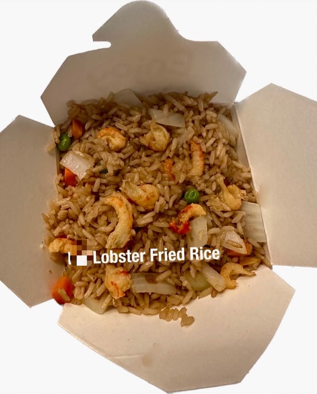 F6. 龙虾炒饭 Lobster Fried Rice