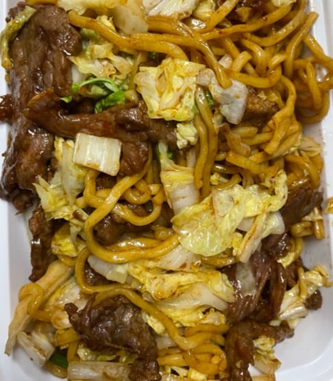 40.牛捞面 Beef Lo Mein