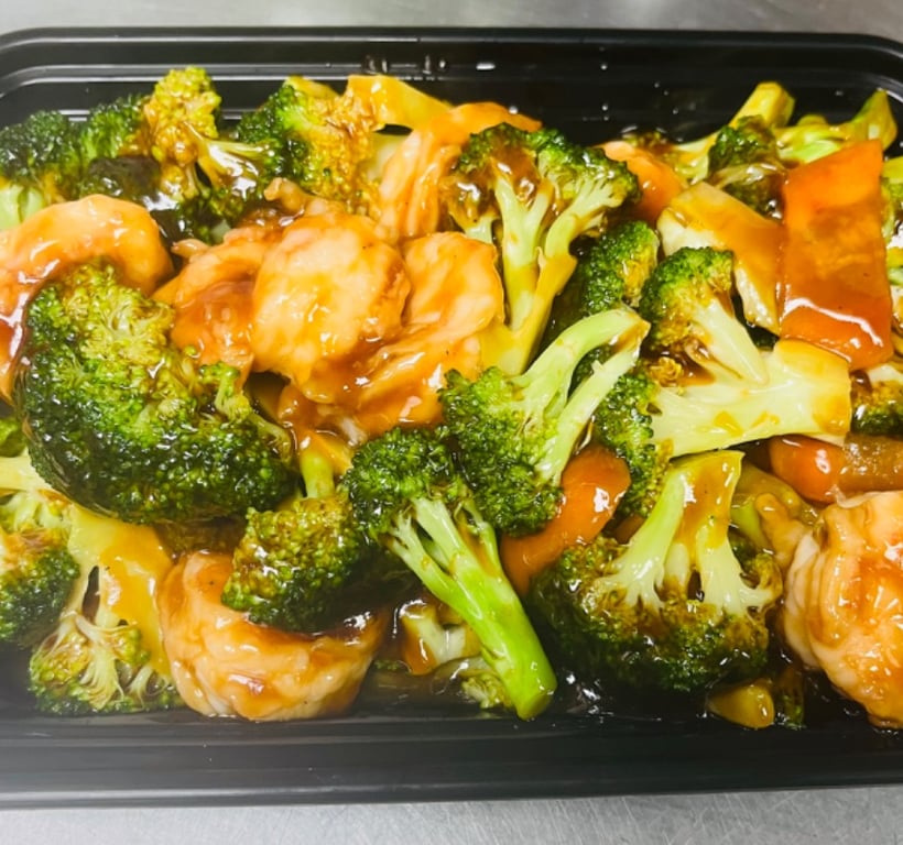 63. 芥兰虾 Shrimp w. Broccoli