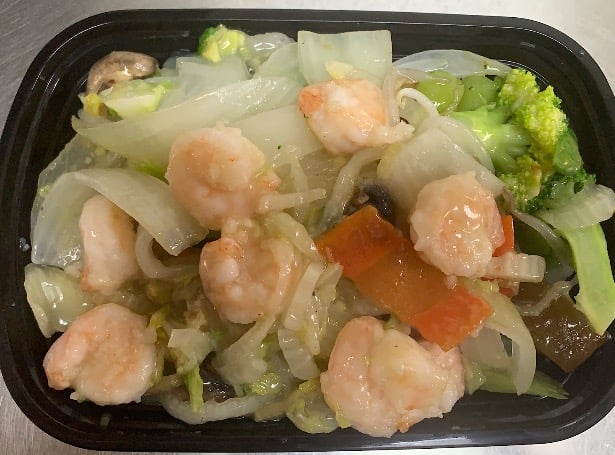 虾杂碎 <br> Shrimp Chop Suey