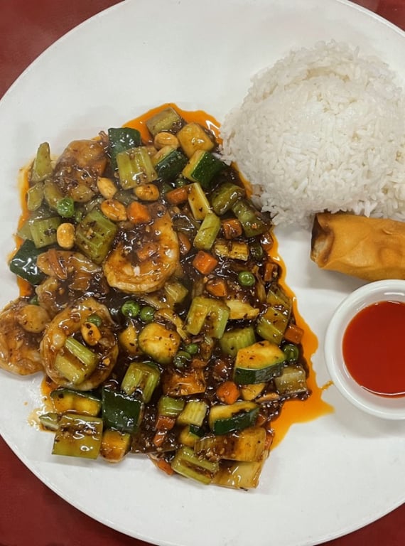 L20. 宫保虾 Kung Pao Shrimp