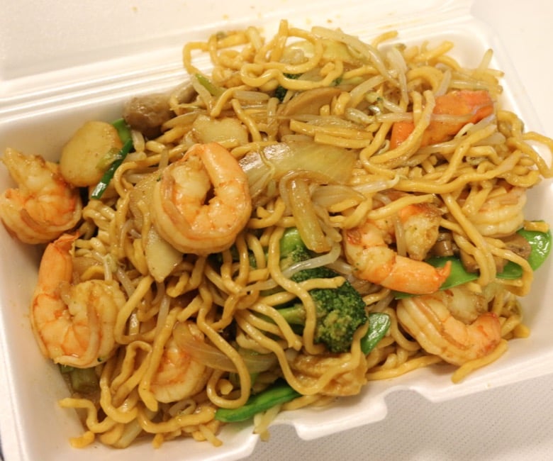 Shrimp Lo Mein(Lunch) 虾捞面(午)
