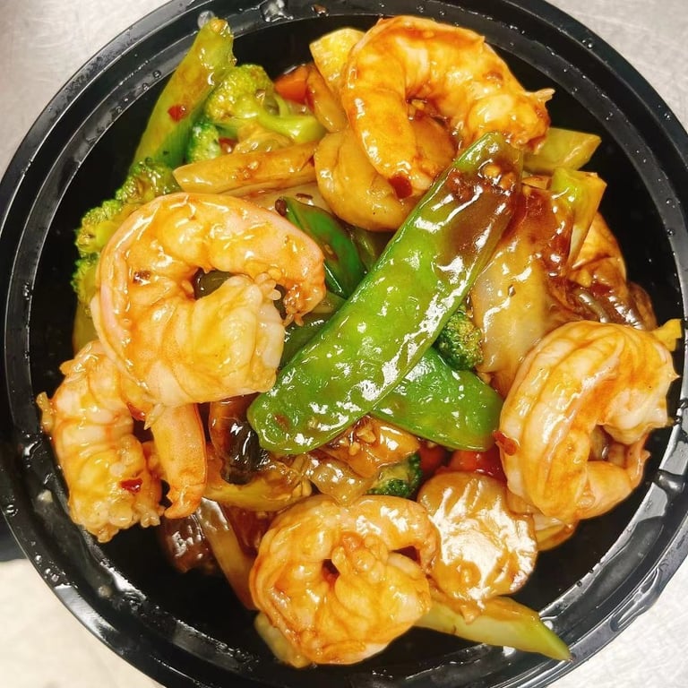 SS - 8. Hunan Sesame Shrimp