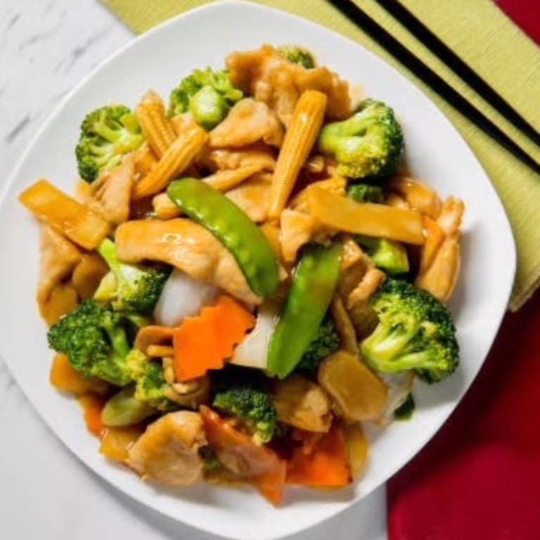 Chicken w. Mixed Veggies 杂菜鸡