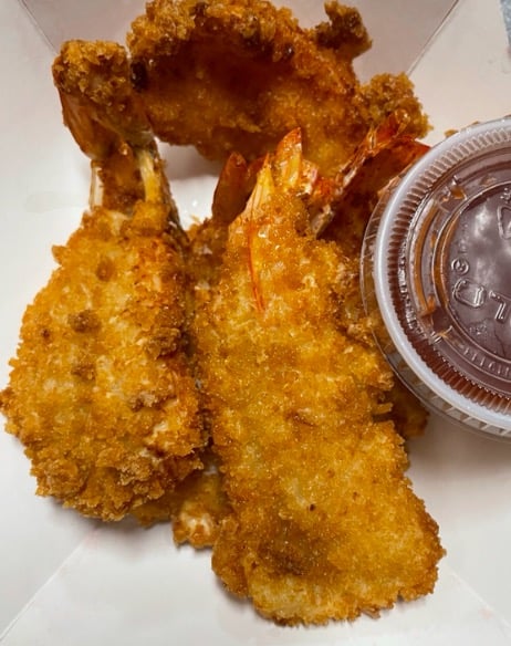 S3. 炸大虾 Fried Jumbo Shrimp (5)