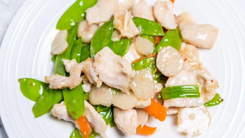C-14. Chicken with Snow Peas