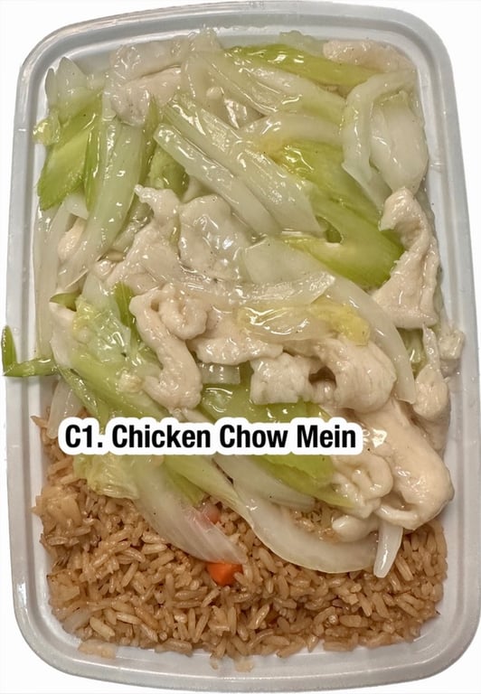 C1.鸡炒面 Chicken Chow Mein