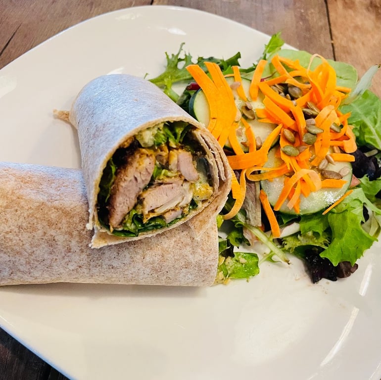 Blackened Chicken Caesar Wrap
