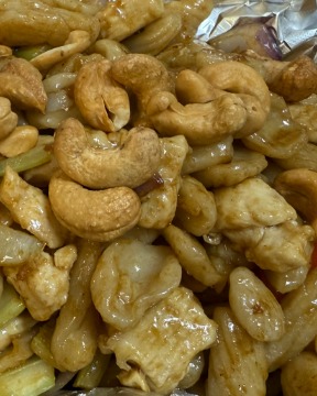 211. Cashew Chicken Cat Ear Noodles