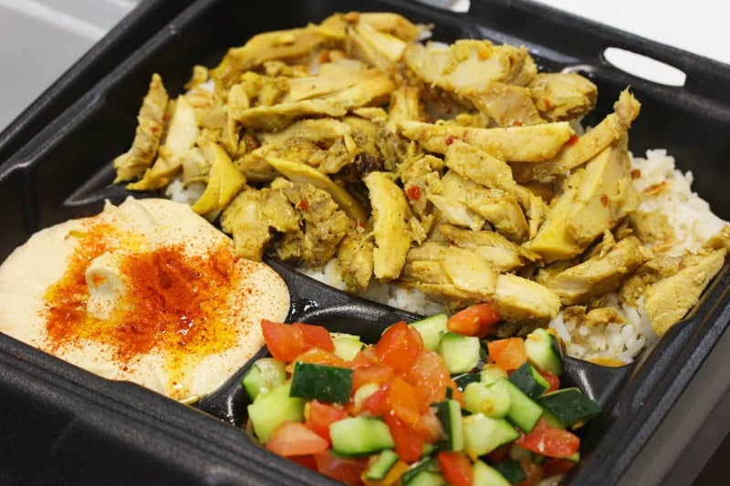 CHICKEN SHAWARMA PLATE