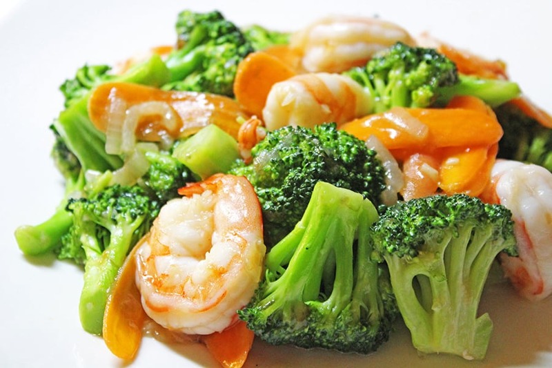 S-3. Shrimp with Broccoli