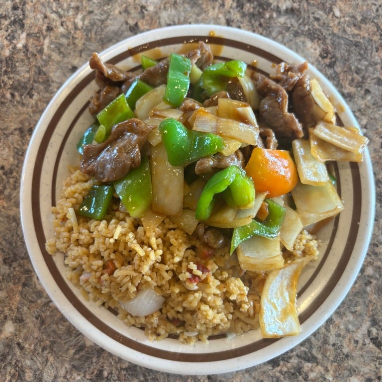 L11. 青椒牛 Pepper Steak with Onions