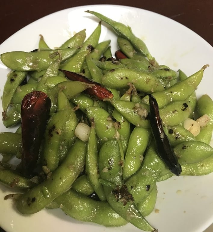 09. Spicy Garlic Edamame