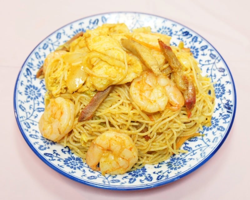 Singapore Chow Mei Fun (w. Curry Flavor)