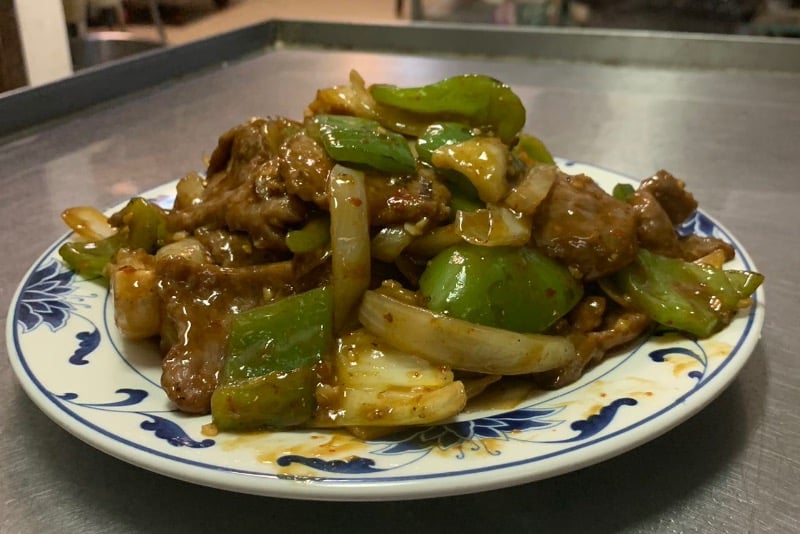 Green Pepper Steak Q