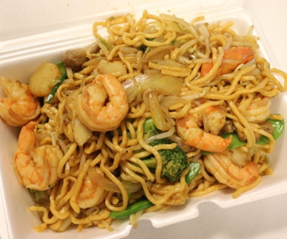 173. Shrimp Lo Mein Noodle 虾捞面