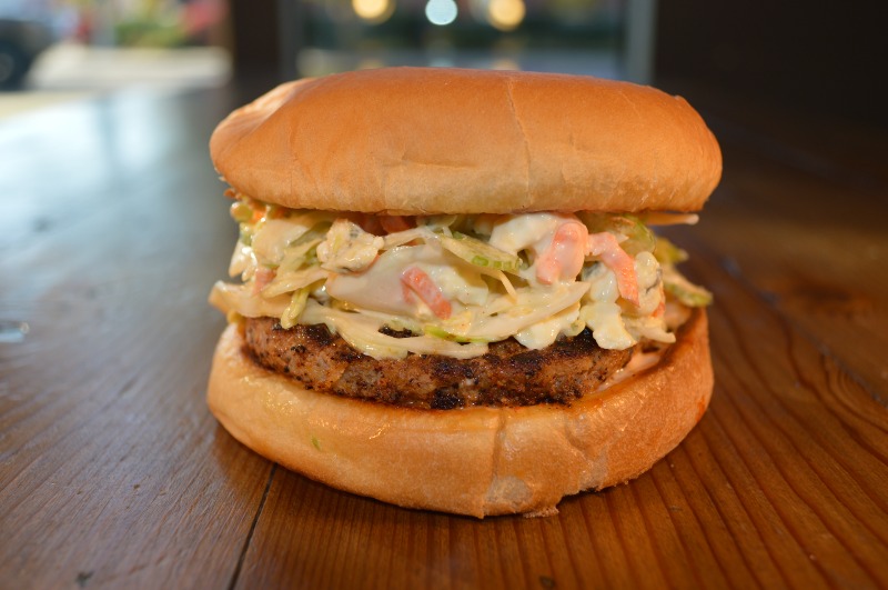 The Buffalo Turkey Burger - November Burger of the Month MEAL**
