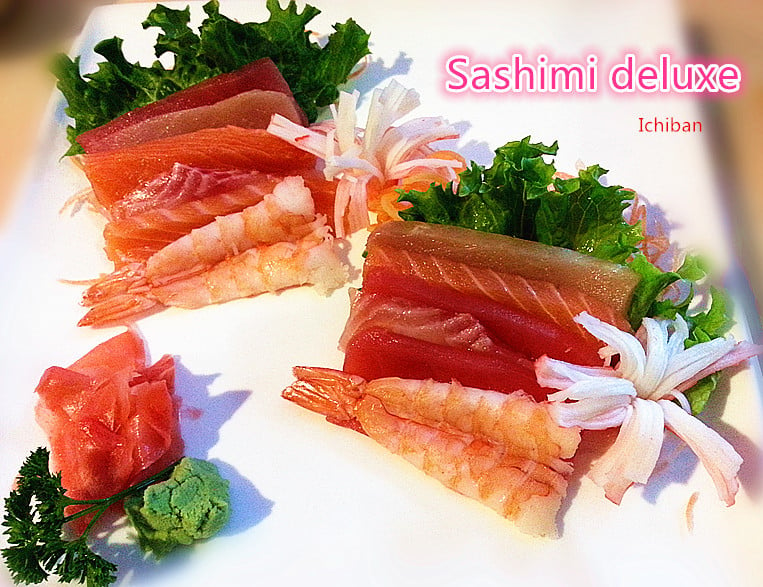 3. Sashimi Deluxe (10 pcs)