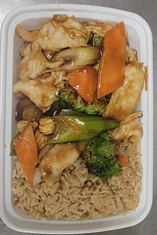 C 4. Chicken with Mixed Vegetable