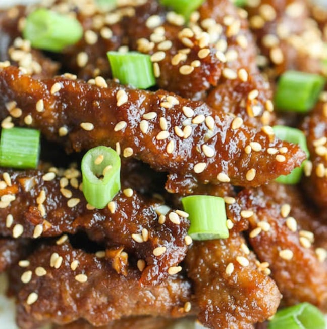 H 8. Sesame Beef