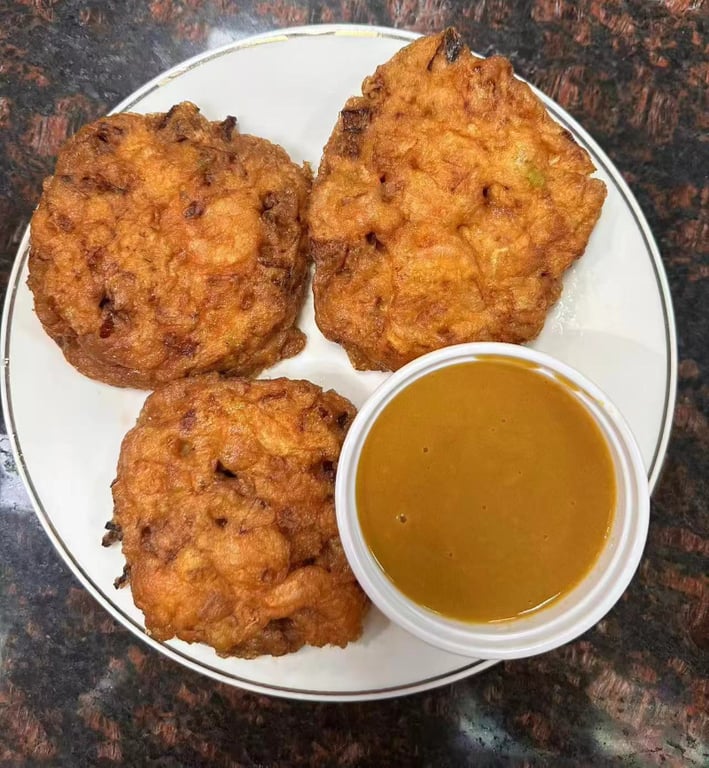 60. Roast Pork Egg Foo Young (3)