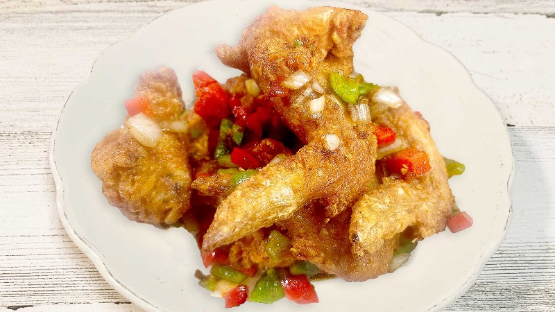 Salt & Pepper Chicken Wings (8)