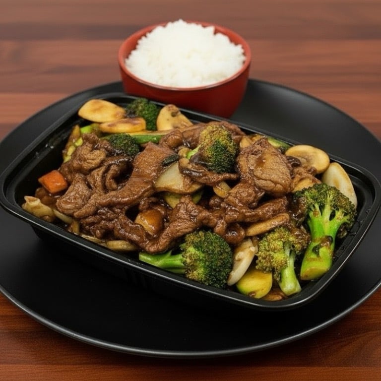 72. Beef w. Mixed Veg