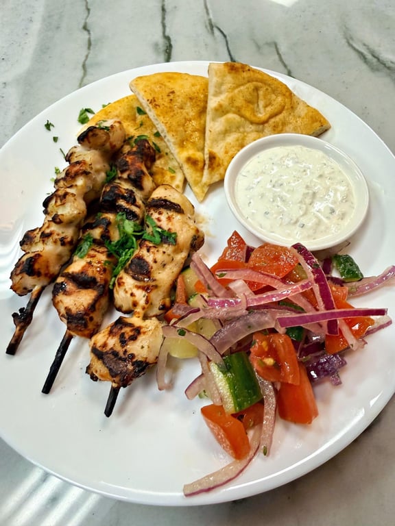 Mini Chicken Skewers