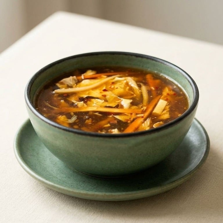 O2.酸辣汤  Hot Sour Soup
