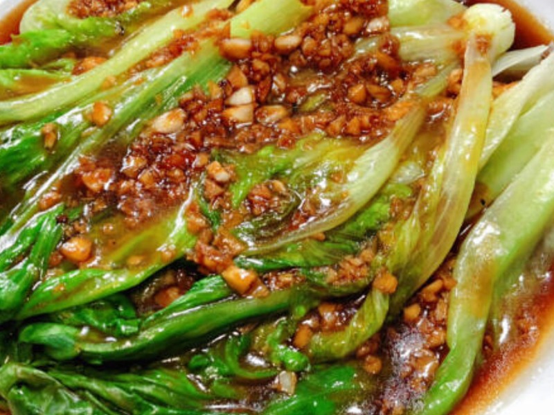 14. 蚝油生菜 Lettuce with Oyster Sauce