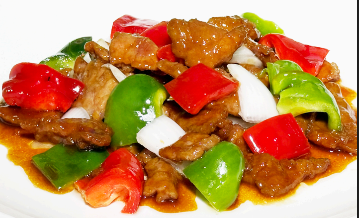 13. 青椒牛 Pepper Steak