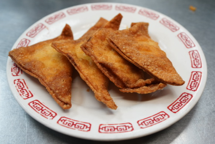 Crab Rangoon (4 pcs) <br>蟹角