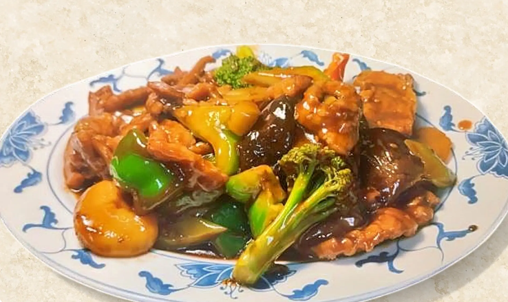 6. 鱼香牛肉 Yu-Hsiang Beef