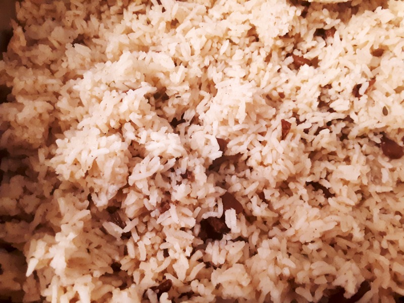 Rice and Peas Image