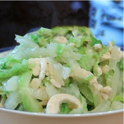 鸡炒面<br>48. Chicken Chow Mein (Not Noodle)