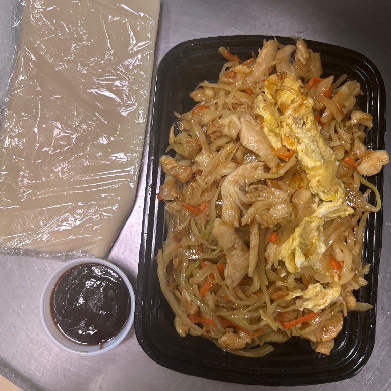 木须鸡<br>64. Moo Shu Chicken