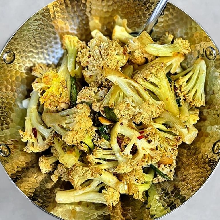 干锅花菜 Dry Pot Cauliflower