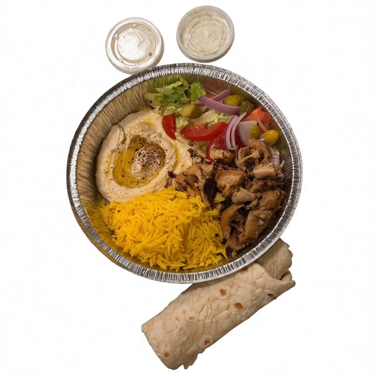Chicken Shawarma Plate