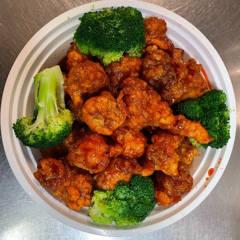 5. Orange Chicken