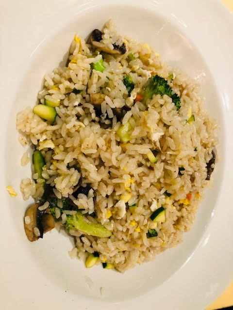 F1. Vegetable Hibachi Fried Rice