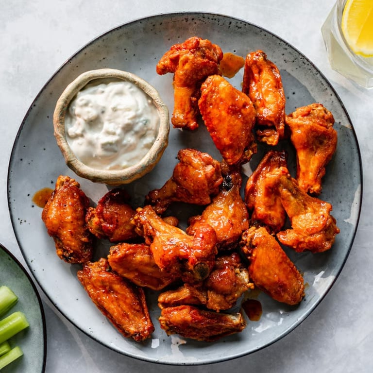 7. Garlic Wings